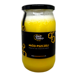Miód mniszkowy 1000 g 2024r.
