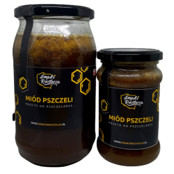 Miód gryczany 1000 g 2024r. 2