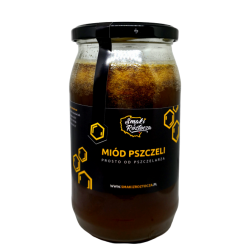 Miód gryczany 1000 g 2024r.
