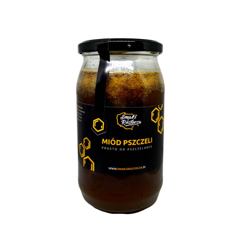 Miód gryczany 1000 g 2024r.